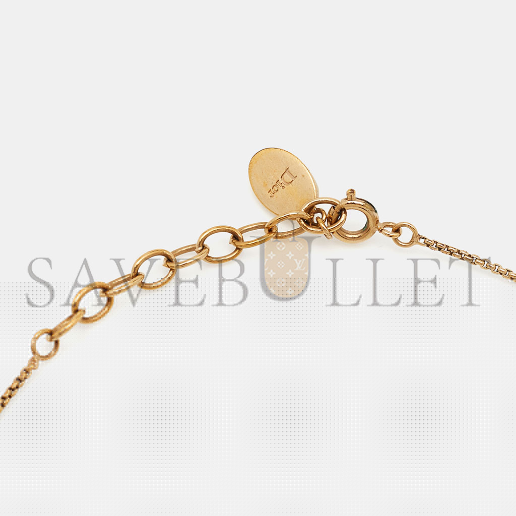 D*or pink crystal gold tone necklace n3052womcy_d03s